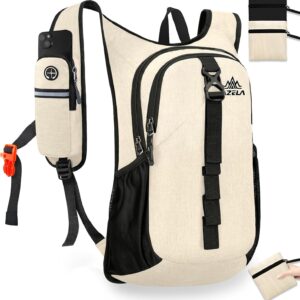 15L Small Hiking Backpack, Foldable Ultralight Trekking Camping